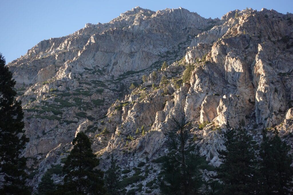 Woodfords Canyon Cliffs